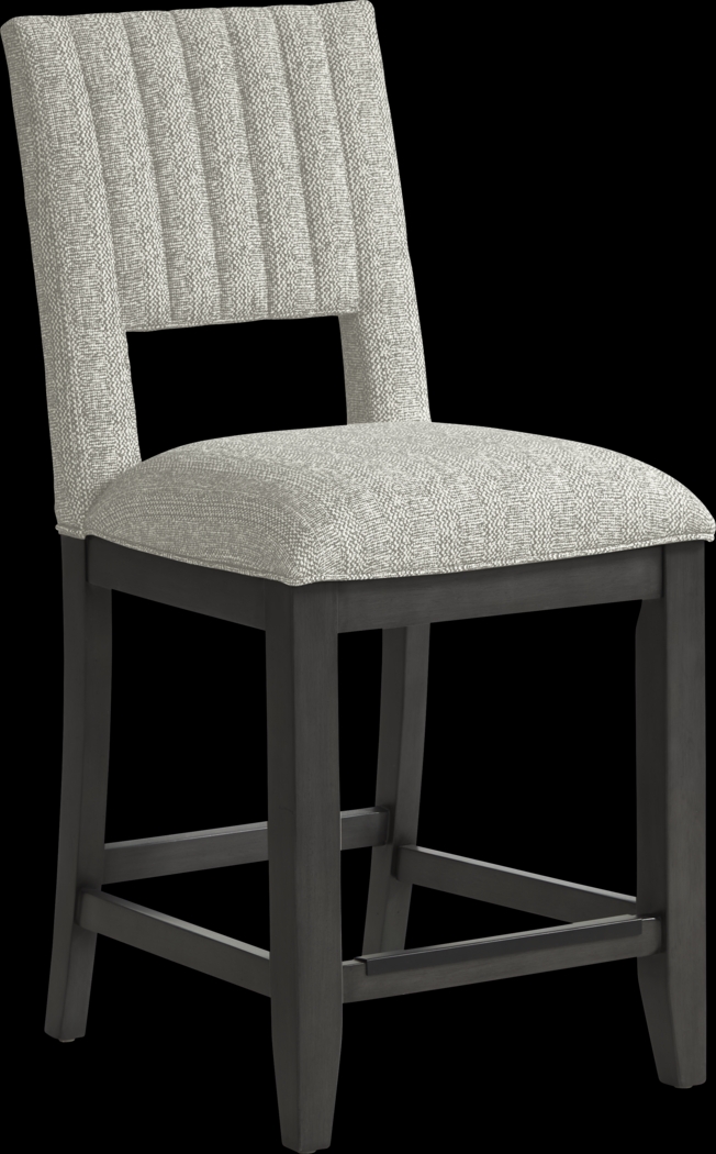 Eastleigh Charcoal 5 Pc Counter Height Dining Room with Oatmeal Stools - Thumbnail - Image 4