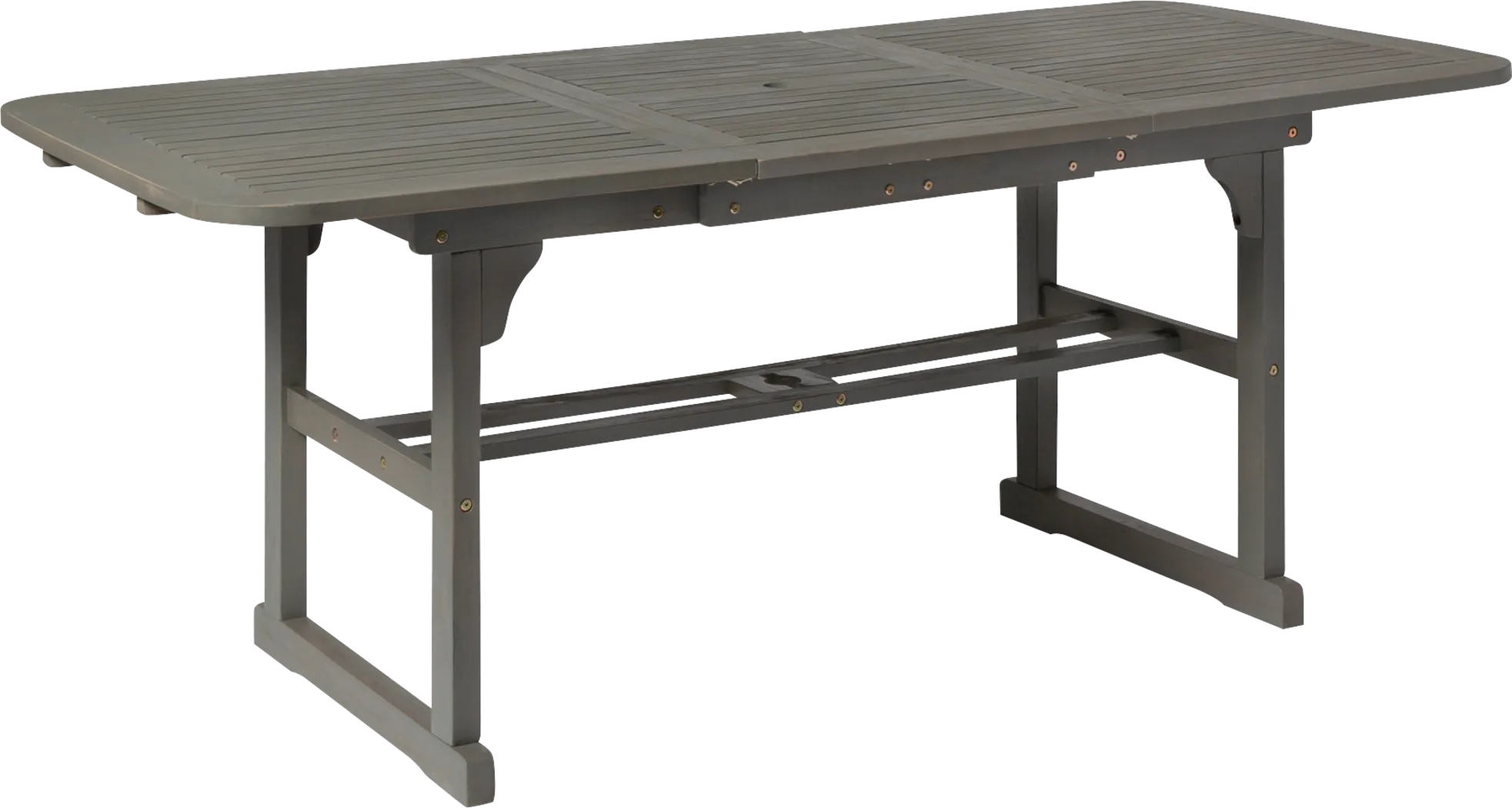 Eastline Gray Outdoor Dining Table - Thumbnail - Image 2
