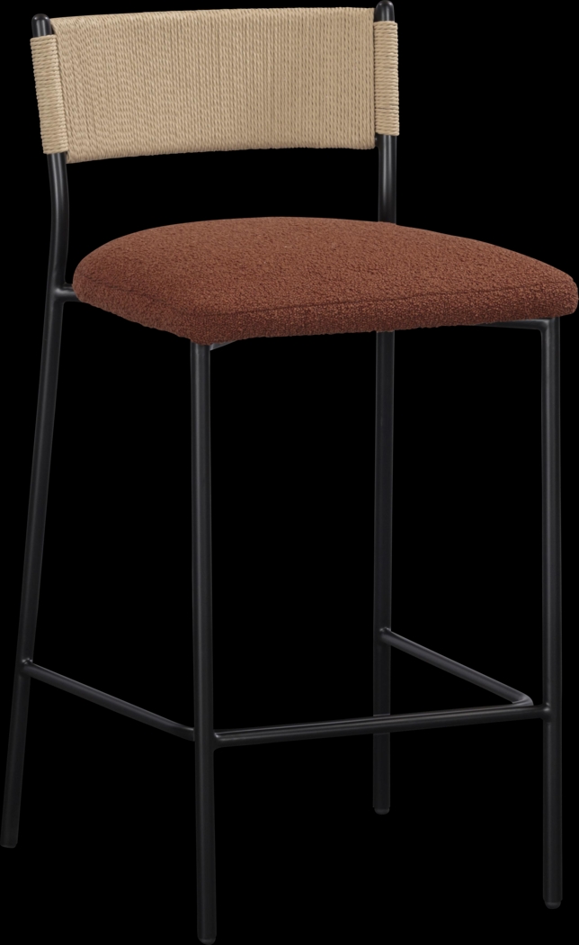 Eastlis Rust Counter Height Stool - Thumbnail - Image 1