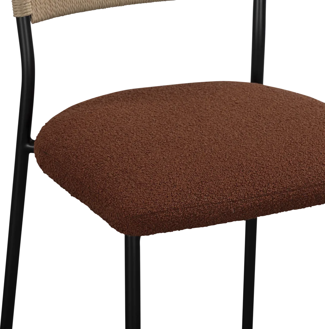 Eastlis Rust Dining Chair - Thumbnail - Image 6