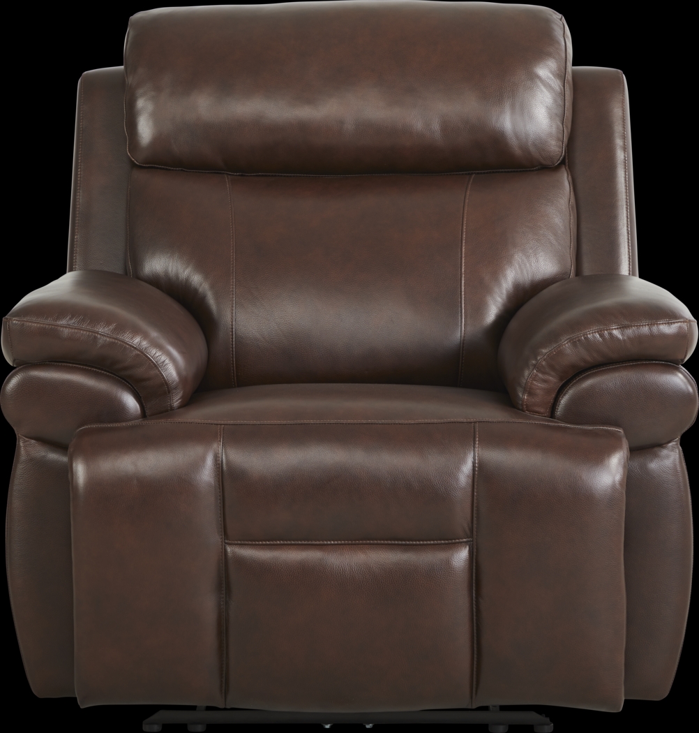 Eastmann Chocolate Leather 8 Pc Triple Power Reclining Living Room with Air Massage - Thumbnail - Image 16