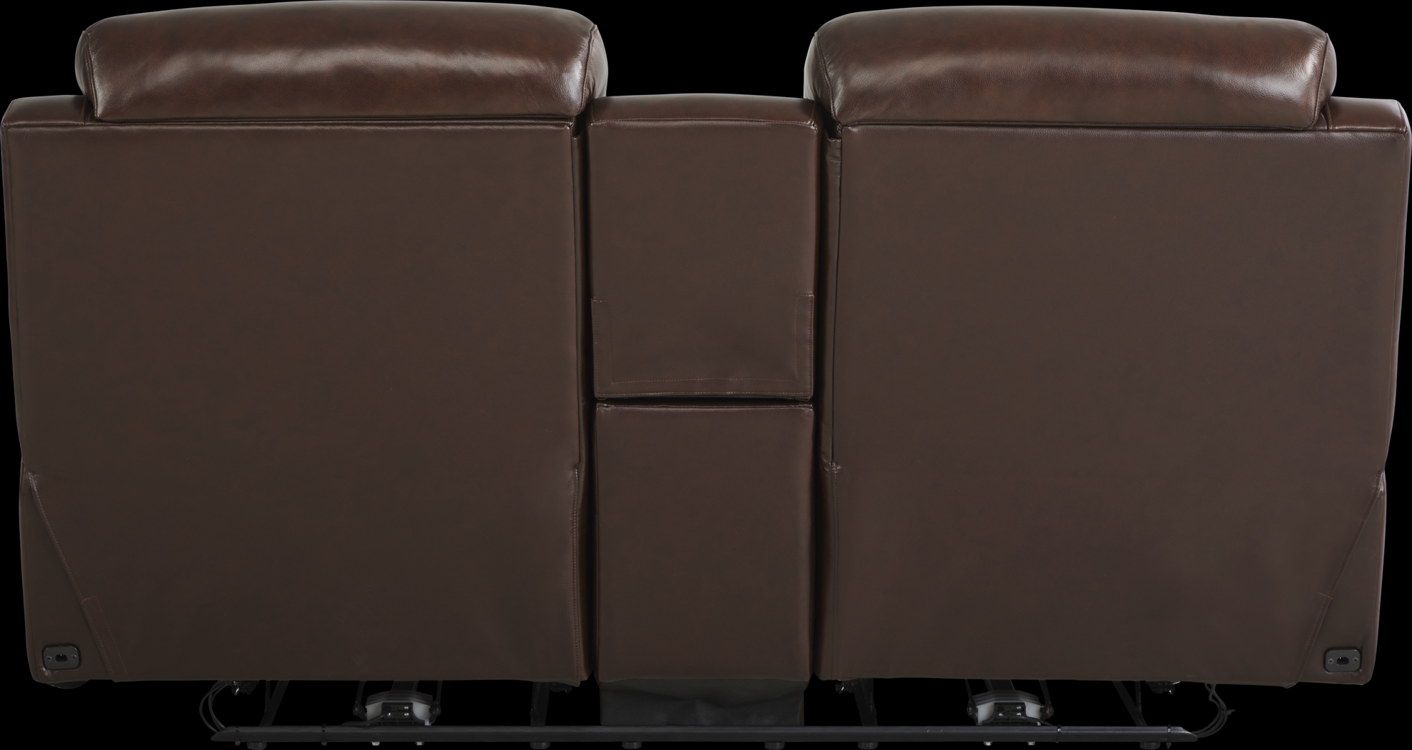 Eastmann Chocolate Leather 7 Pc Triple Power Reclining Living Room with Air Massage - Thumbnail - Image 13