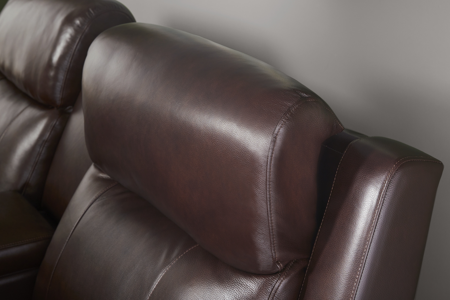 Eastmann Chocolate Leather 7 Pc Triple Power Reclining Living Room with Air Massage - Thumbnail - Image 14