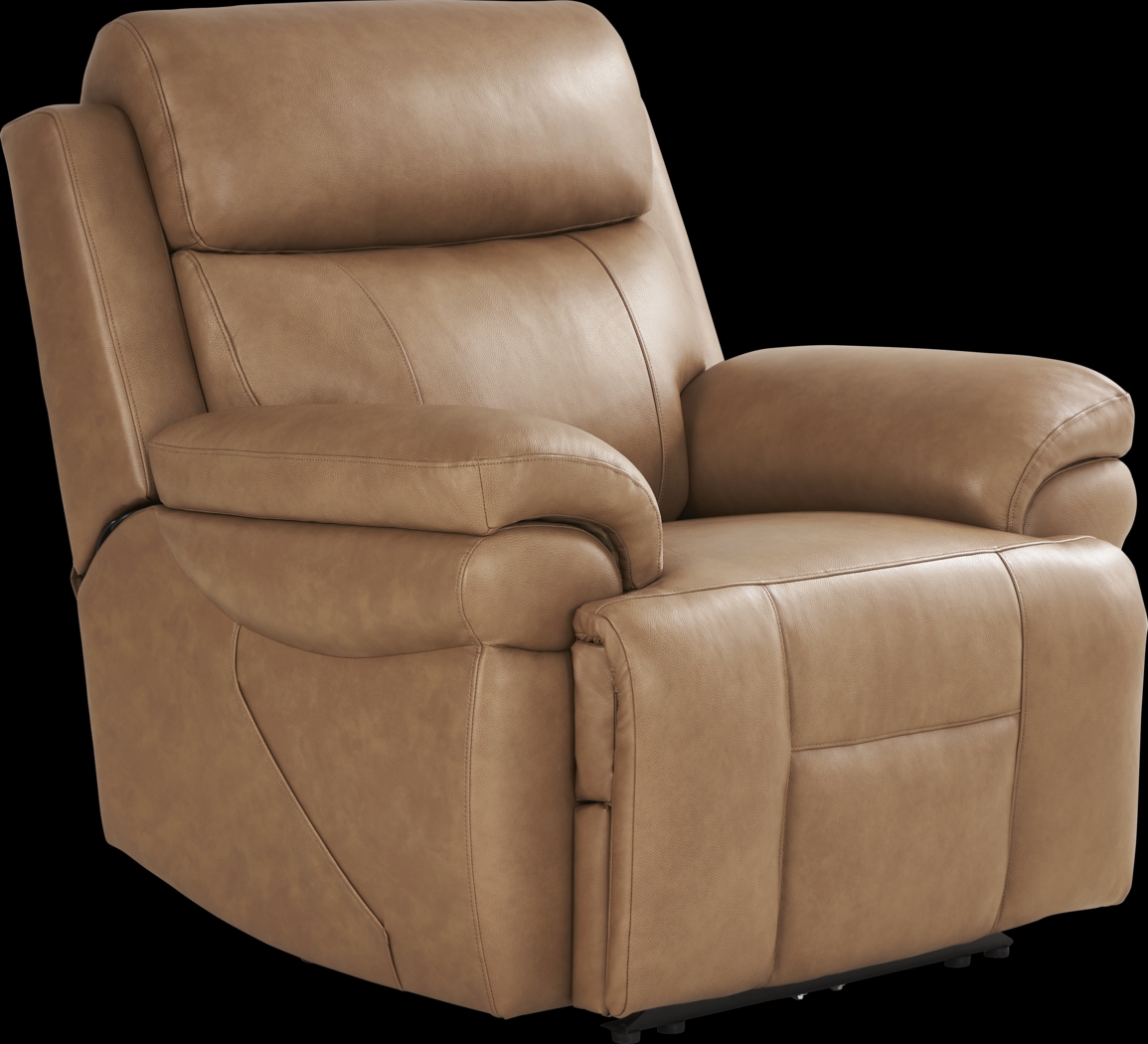 Eastmann Saddle Leather 8 Pc Triple Power Reclining Living Room with Air Massage - Thumbnail - Image 14