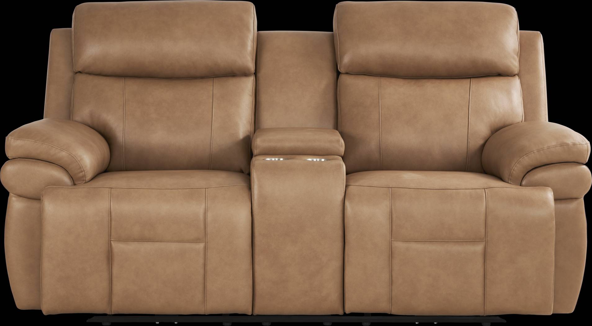 Eastmann Saddle Leather 8 Pc Triple Power Reclining Living Room with Air Massage - Thumbnail - Image 9