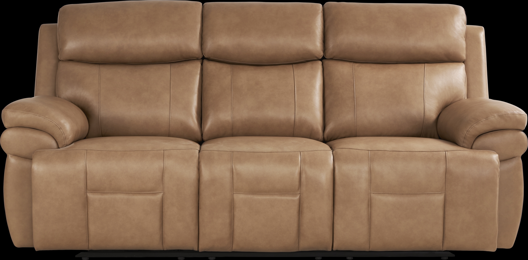 Eastmann Saddle Leather 8 Pc Triple Power Reclining Living Room with Air Massage - Thumbnail - Image 2