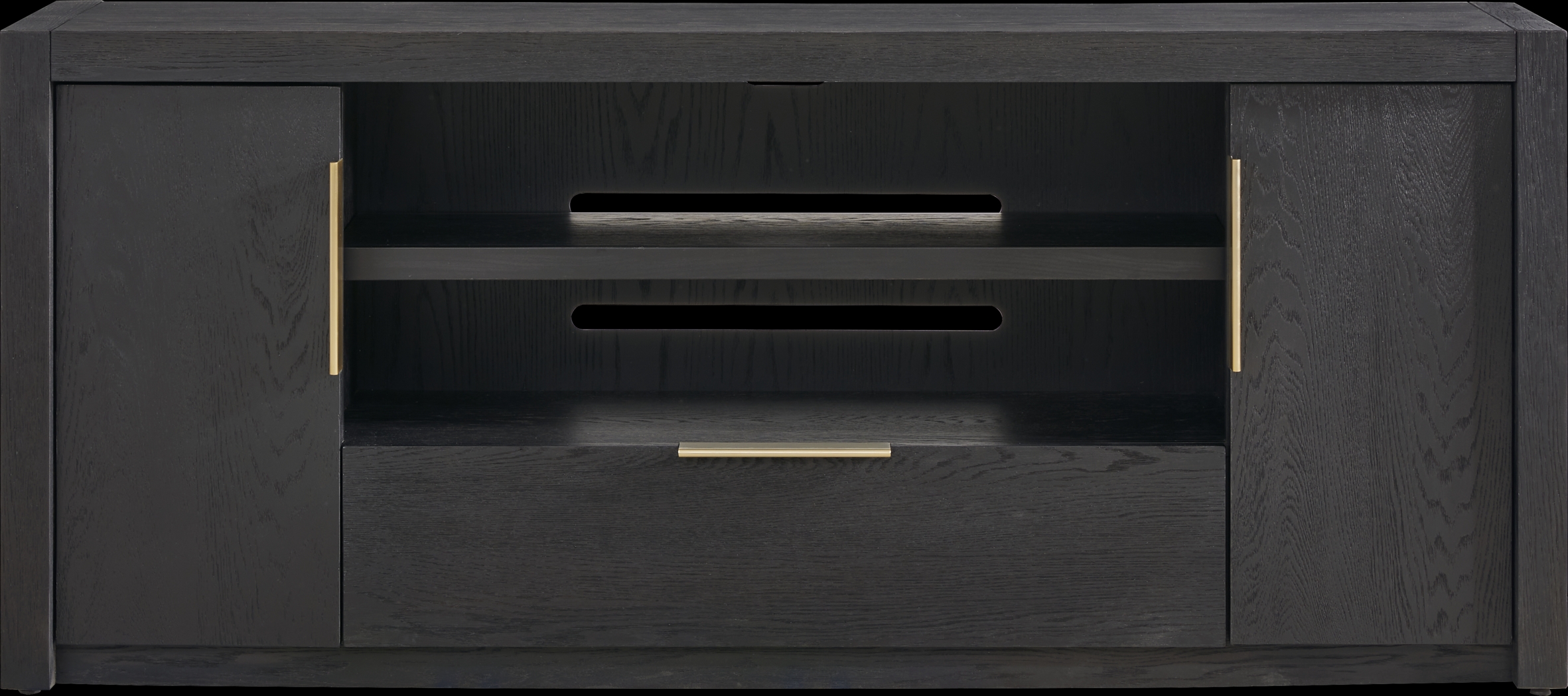Easton Park Black 74 in. Console - Thumbnail - Image 1