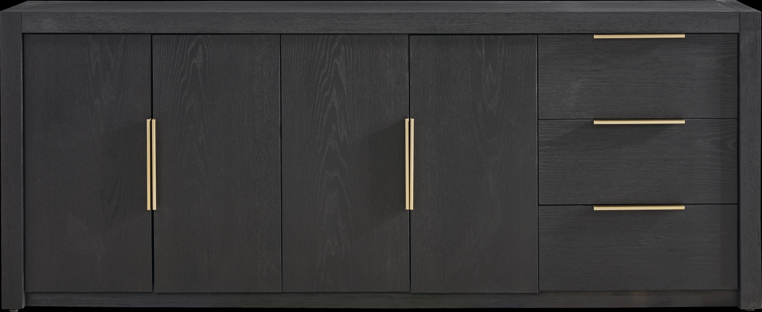 Easton Park Black 84 in. Console - Thumbnail - Image 1