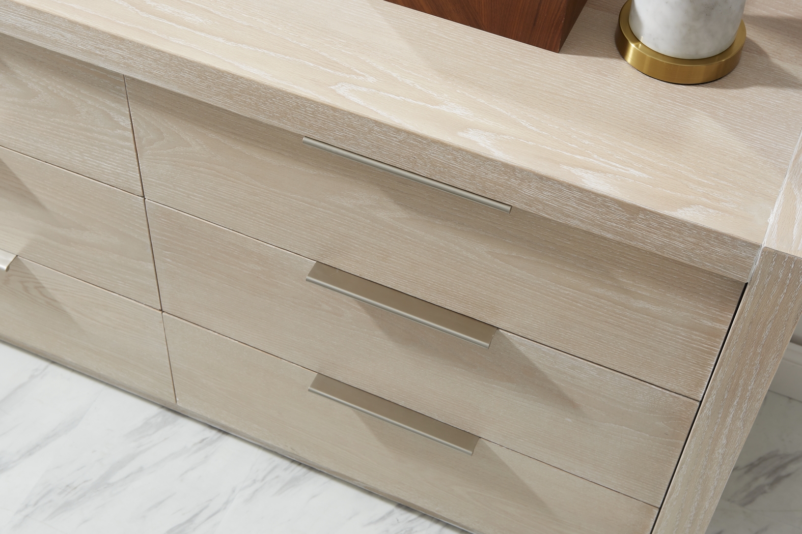 Easton Park Natural 7 Pc King Panel Bedroom - Thumbnail - Image 5