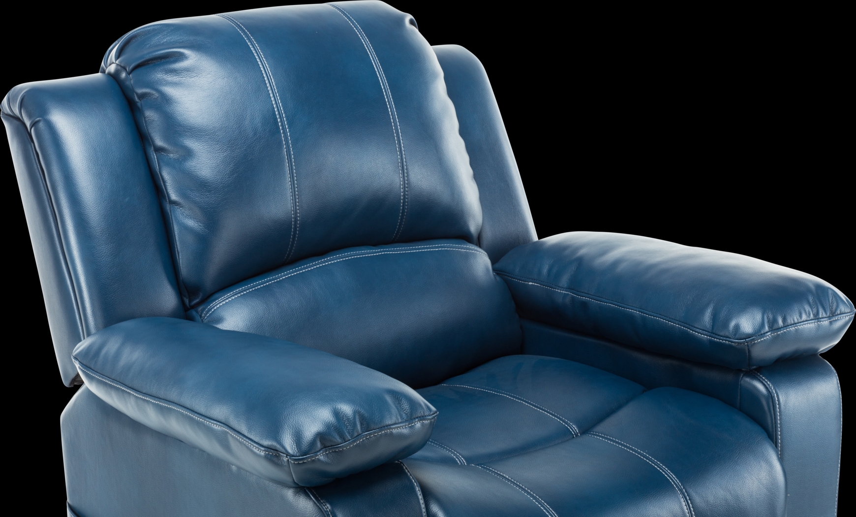 Eastover Blue Power Recliner - Thumbnail - Image 2