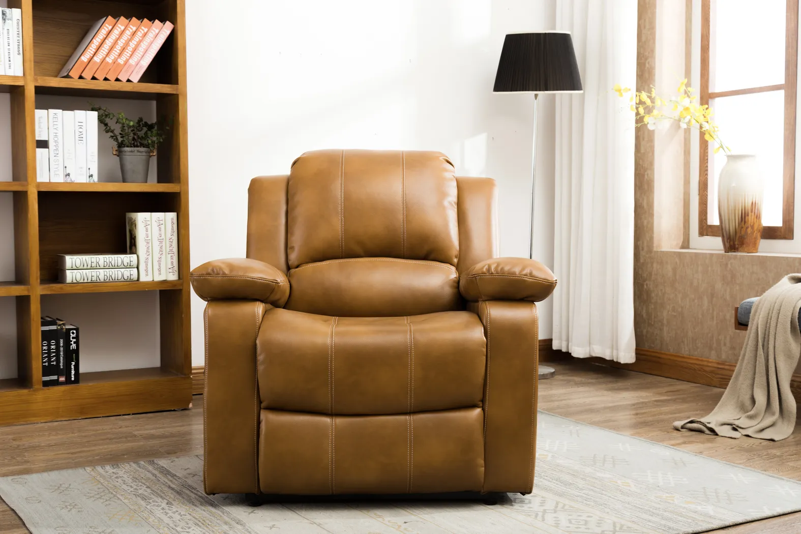 Eastover Camel Power Recliner - Thumbnail - Image 6