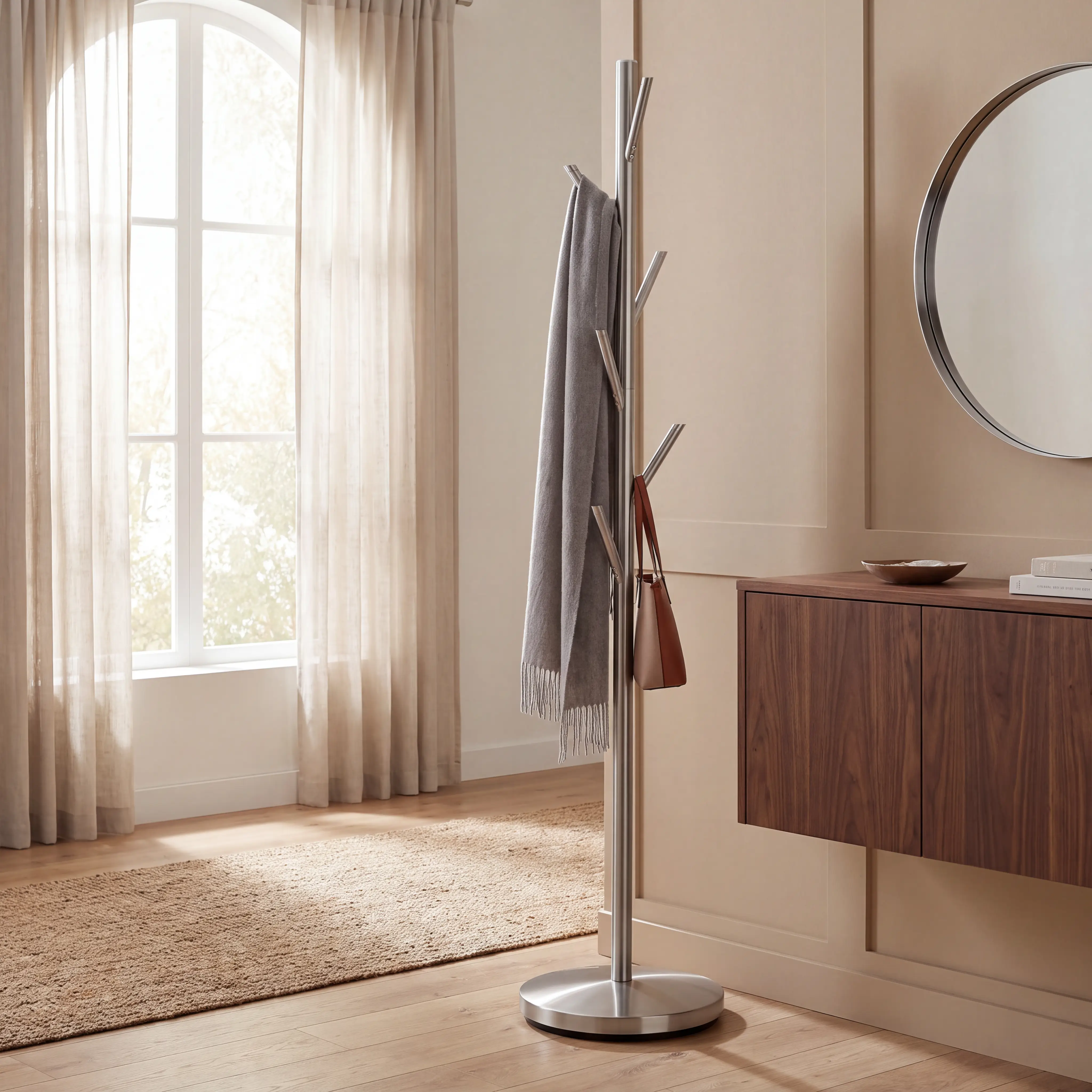 Eastport Gray Coat Rack - Image 2