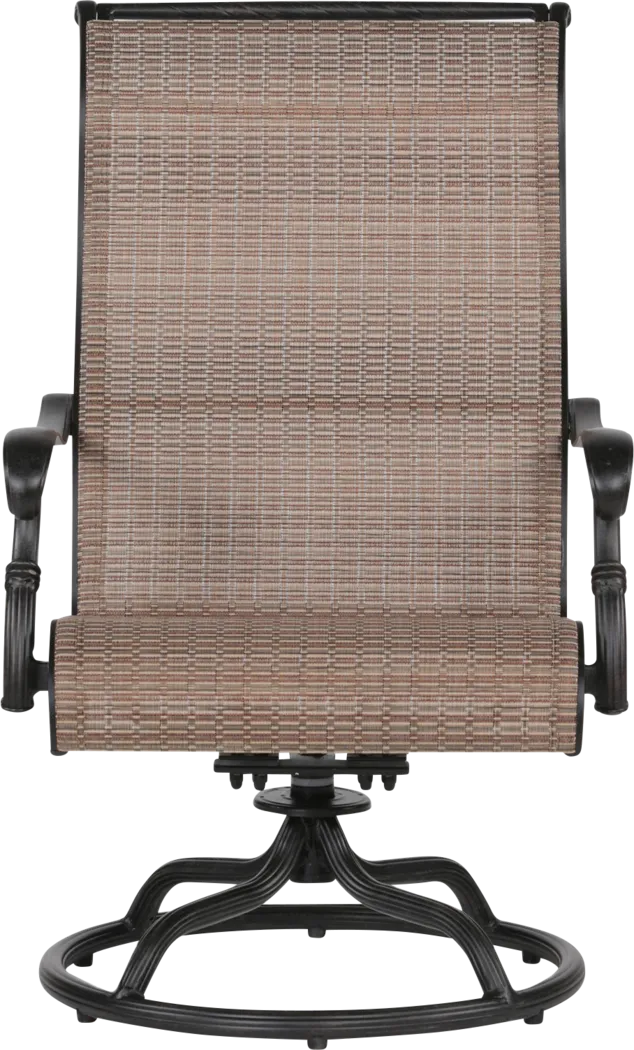 Eastport Manor Bronze 5 Pc Outdoor Square Dining Set - Thumbnail - Image 4