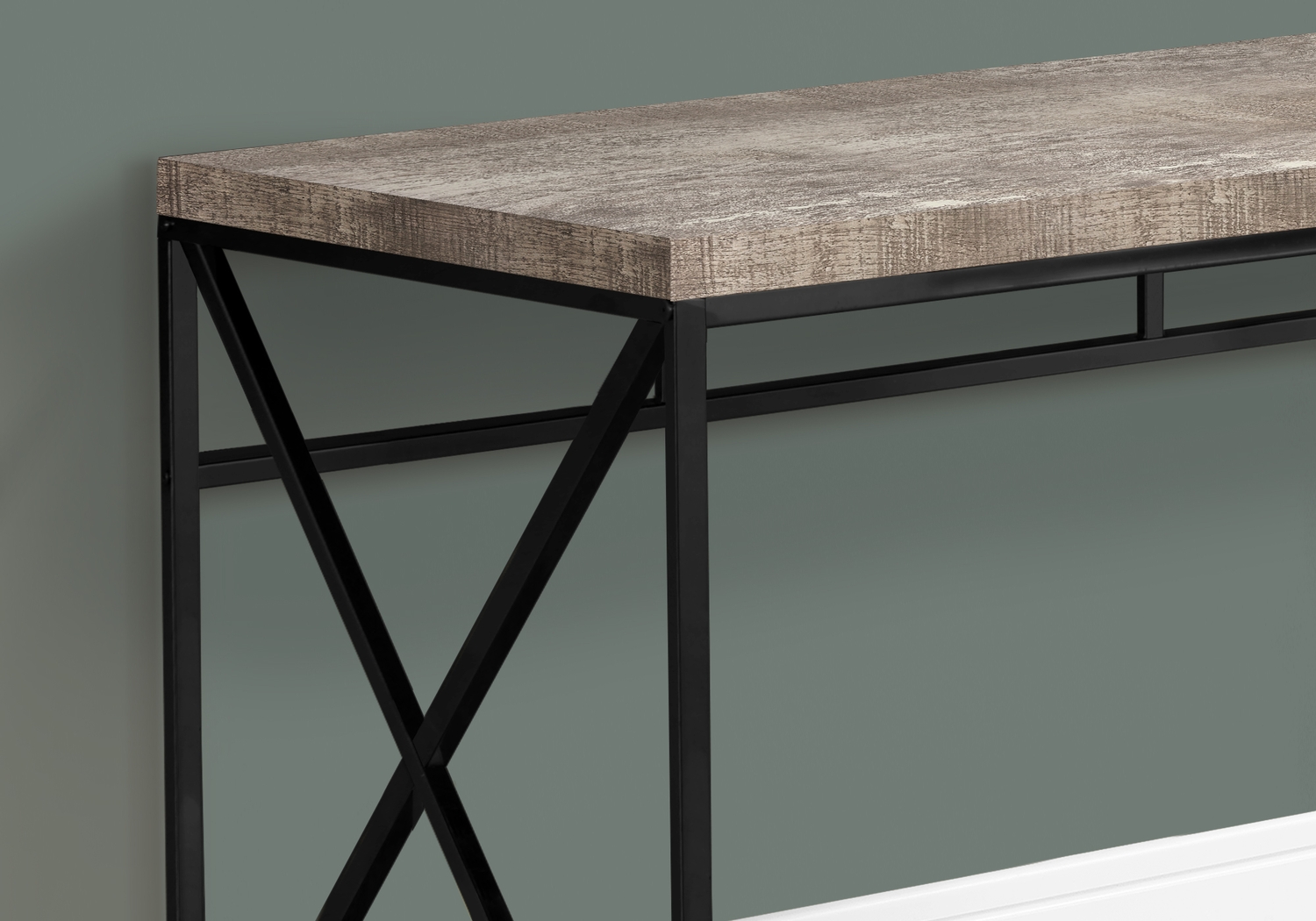 Eastshire Taupe Desk - Thumbnail - Image 3