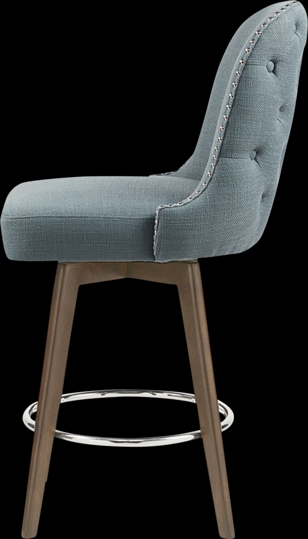 Eastwend Blue Counter Height Stool - Thumbnail - Image 3