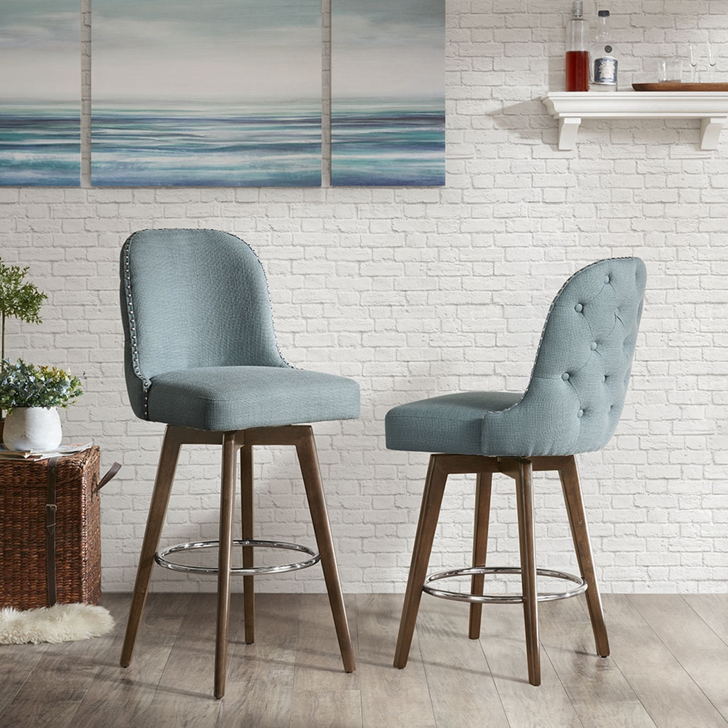 Eastwend Blue Counter Height Stool - Thumbnail - Image 9