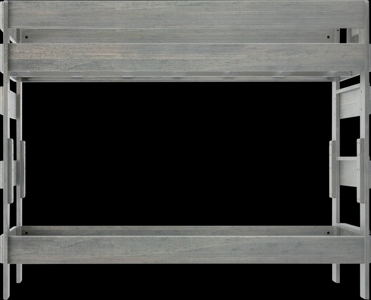 Kids Eastwick Gray Twin/Twin Bunk Bed - Thumbnail - Image 4