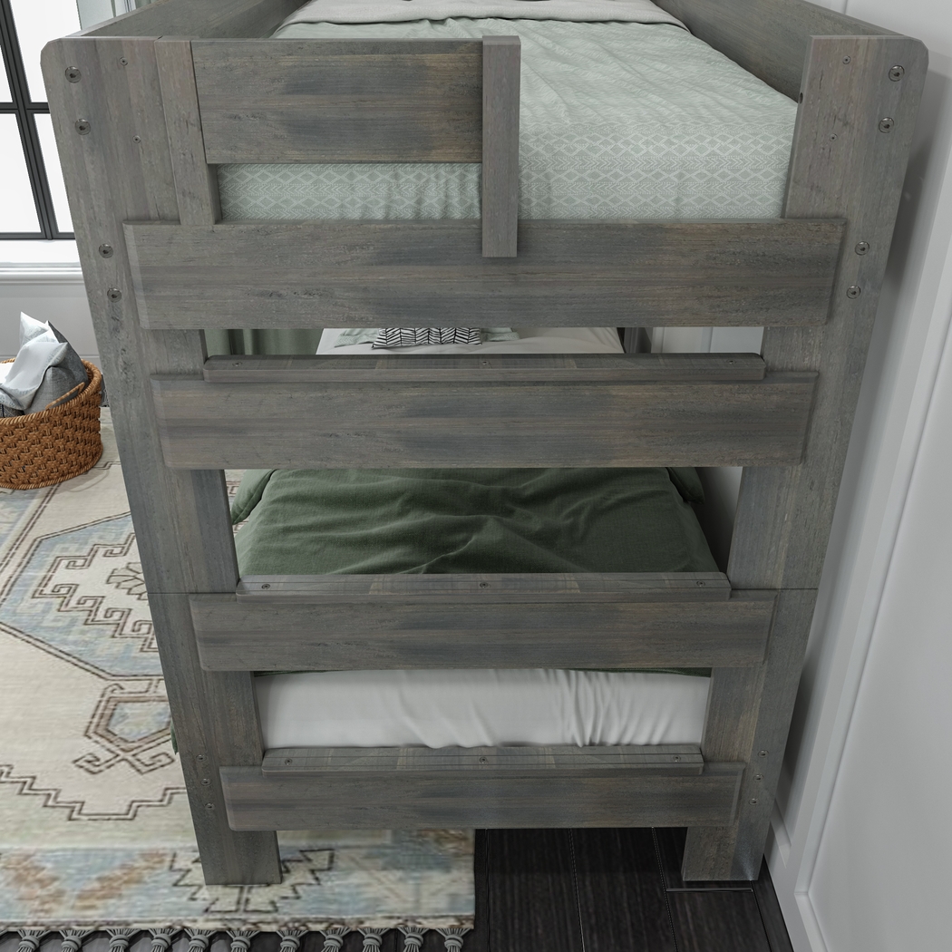 Kids Eastwick Gray Twin/Twin Bunk Bed - Thumbnail - Image 5