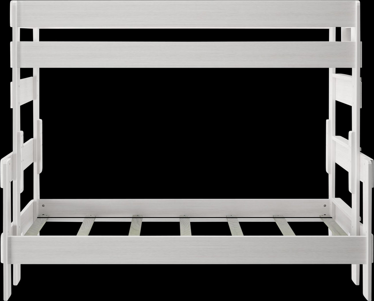 Kids Eastwick White Twin/Full Bunk Bed - Thumbnail - Image 3