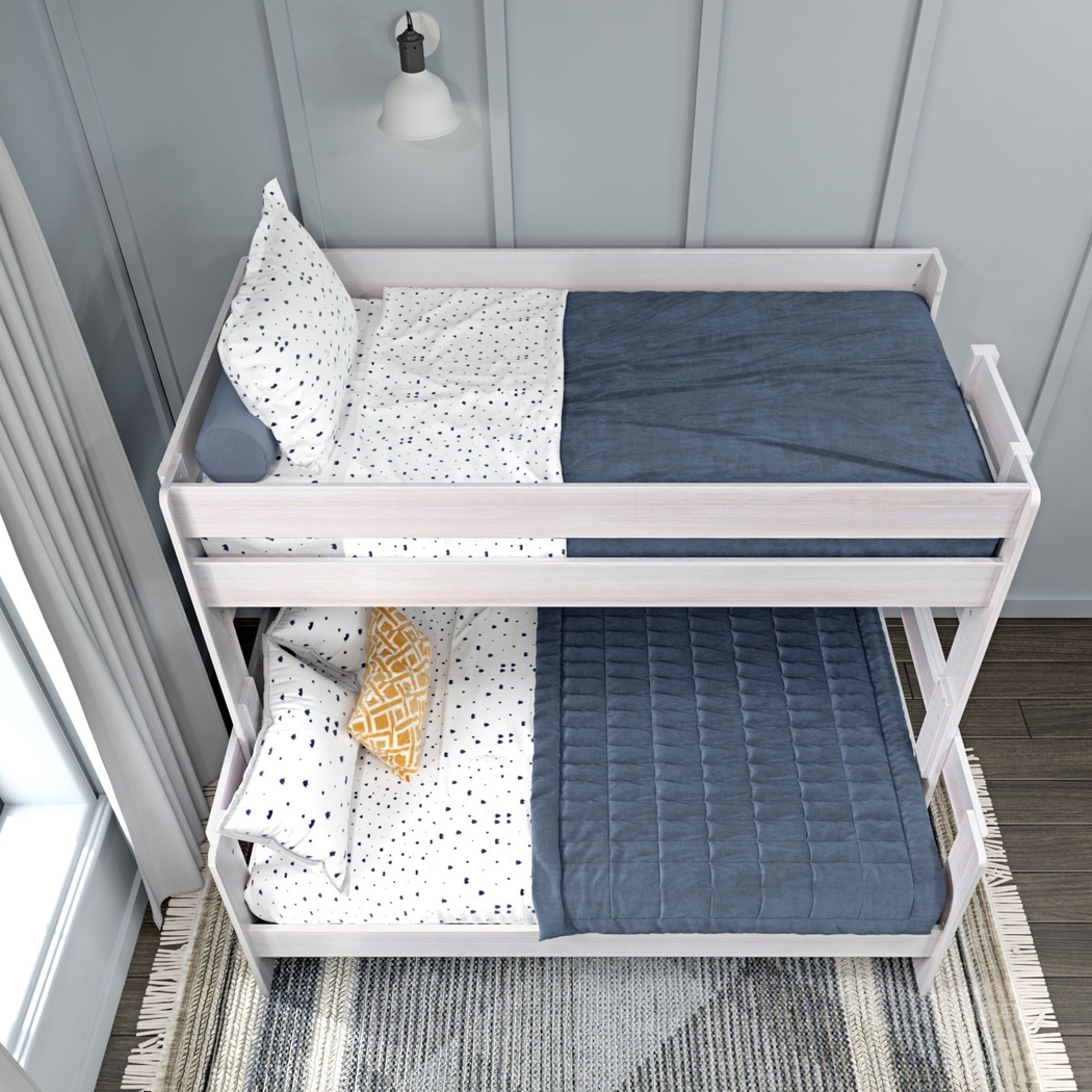 Kids Eastwick White Twin/Full Bunk Bed - Thumbnail - Image 5
