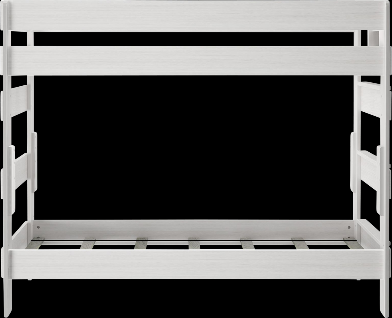 Kids Eastwick White Twin/Twin Bunk Bed - Thumbnail - Image 4