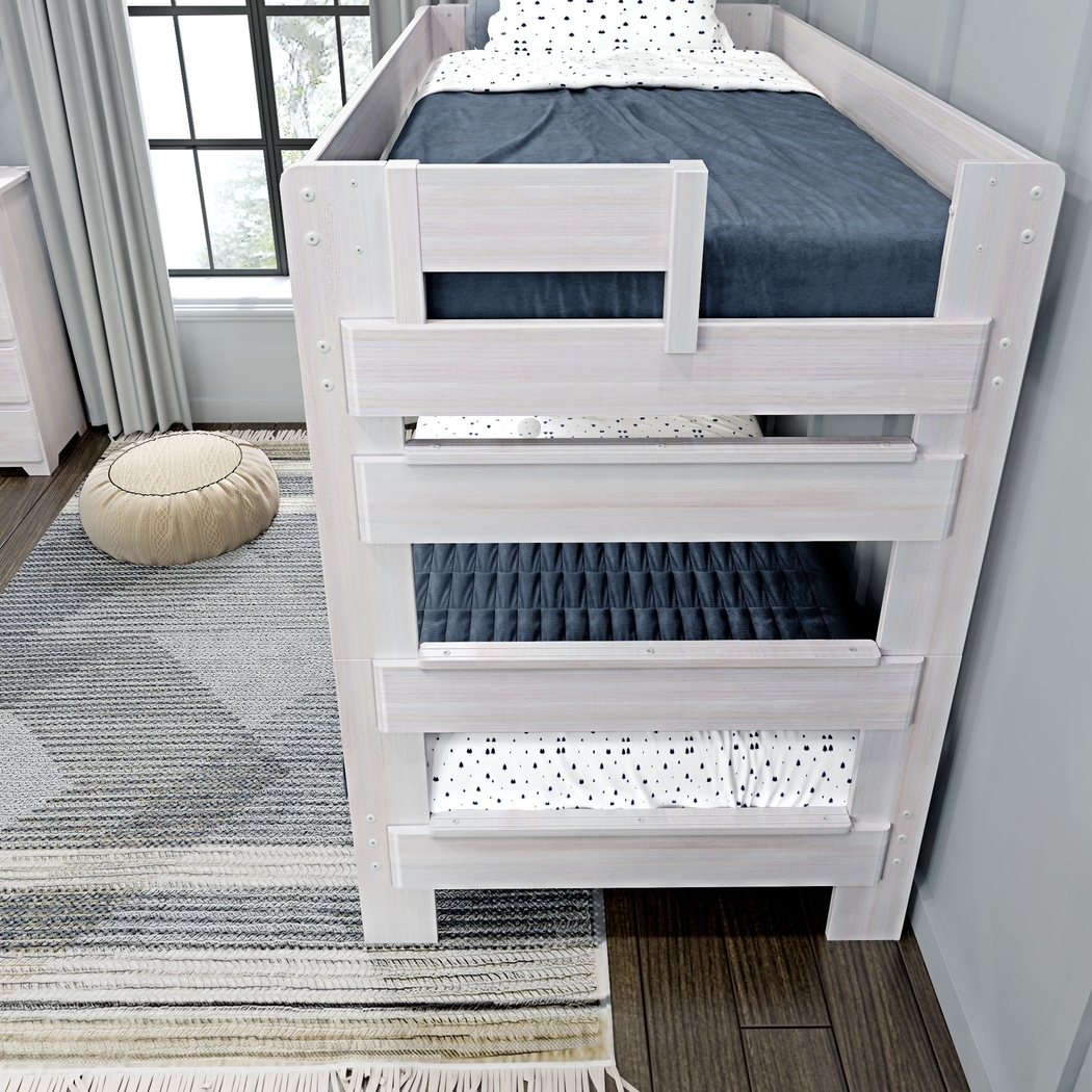 Kids Eastwick White Twin/Twin Bunk Bed - Thumbnail - Image 5