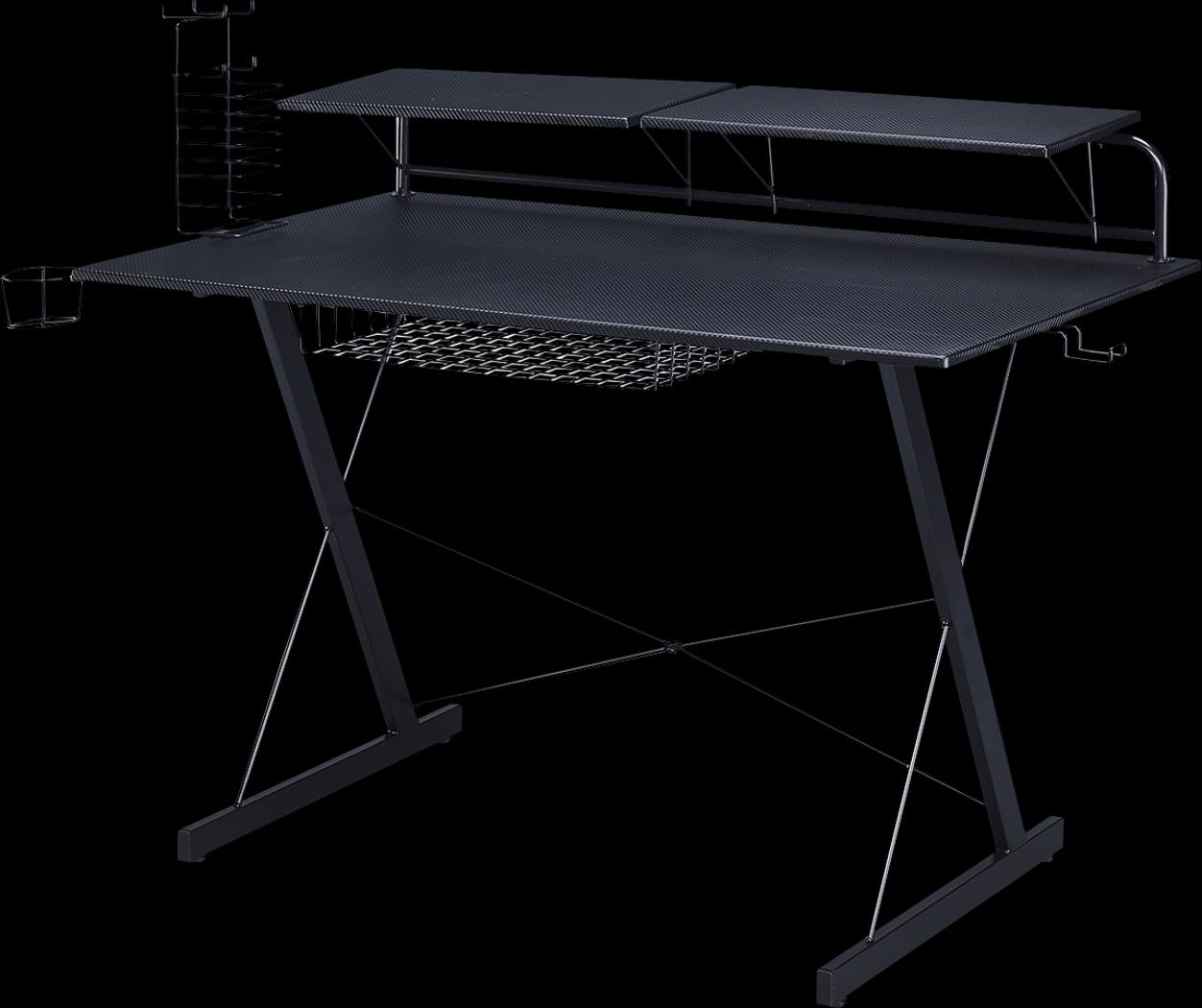 Eatoheim Black PC Gaming Desk - Thumbnail - Image 5