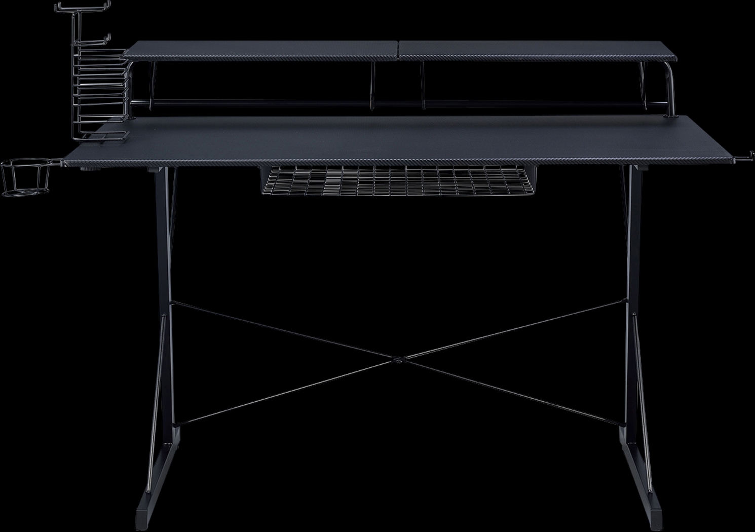 Eatoheim Black PC Gaming Desk - Thumbnail - Image 6