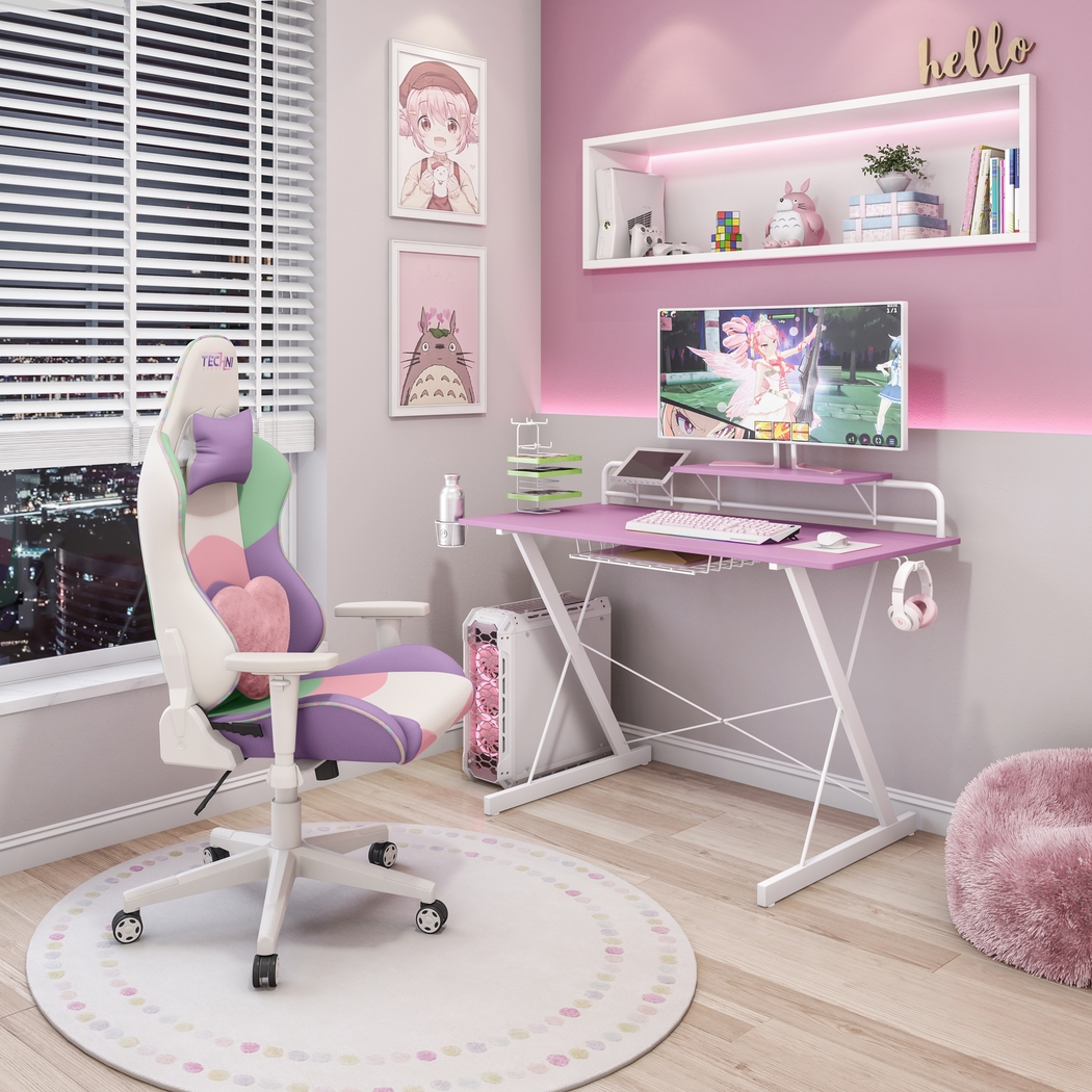 Eatoheim Pink PC Gaming Desk - Thumbnail - Image 10
