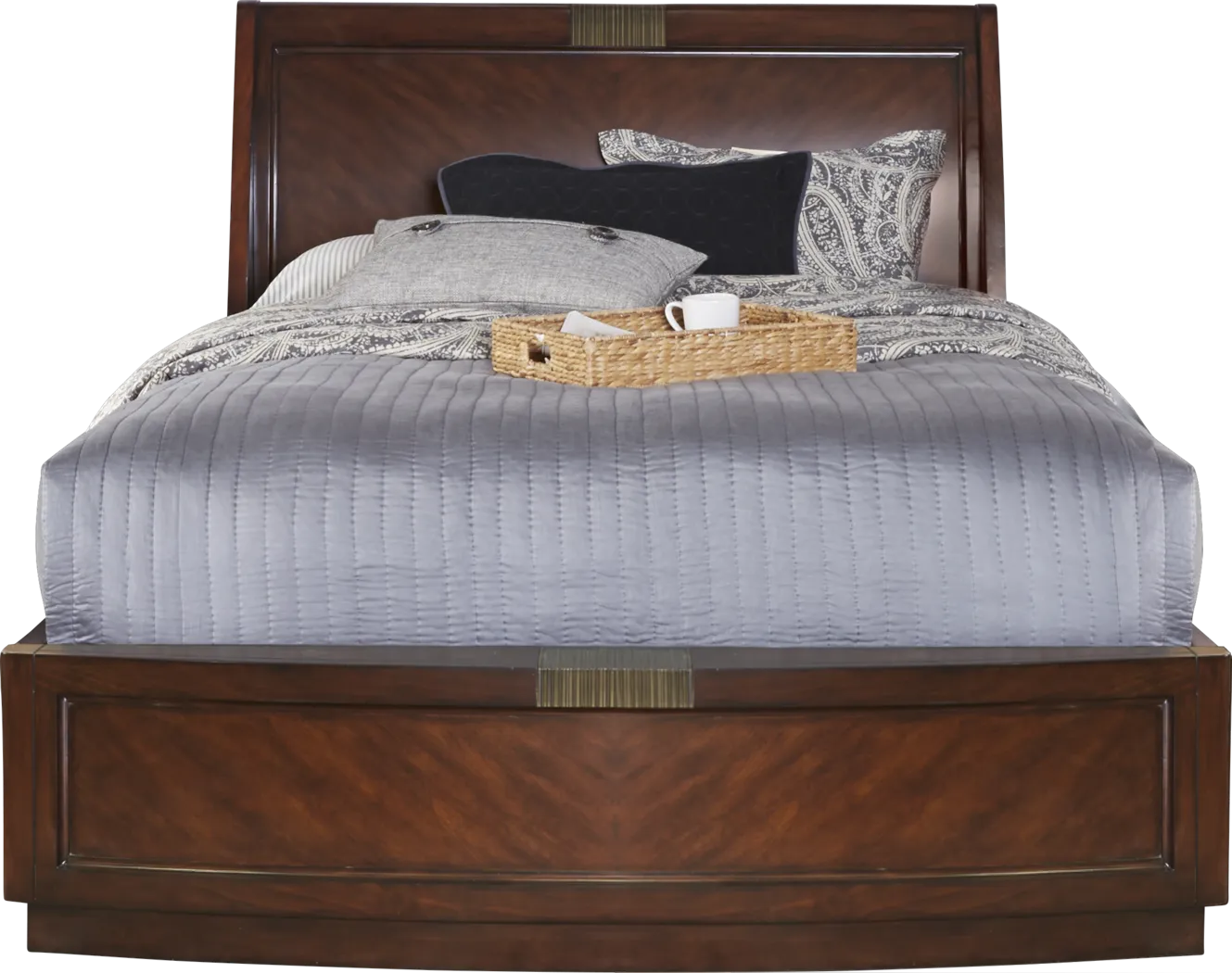 Eaton Manor 3 Pc Queen Sleigh Bed - Thumbnail - Image 1