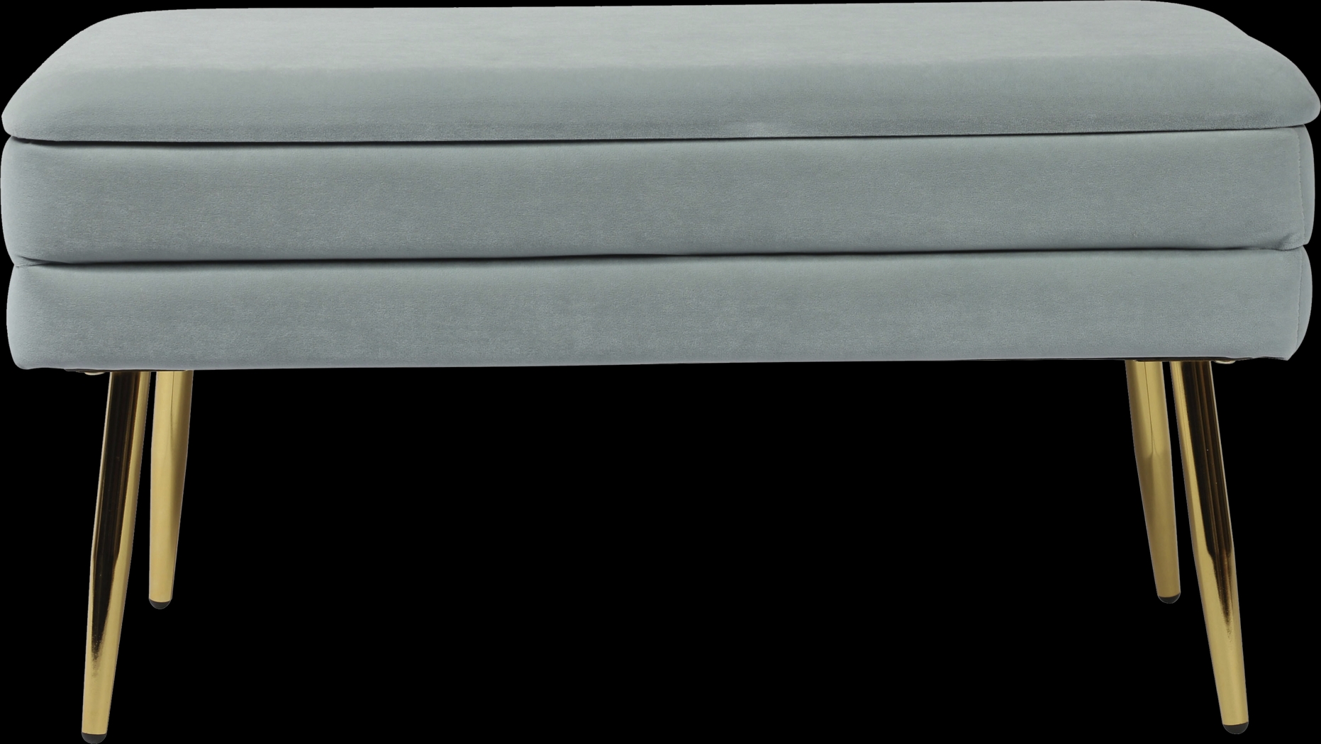 Eauclair Blue Storage Bench - Thumbnail - Image 4