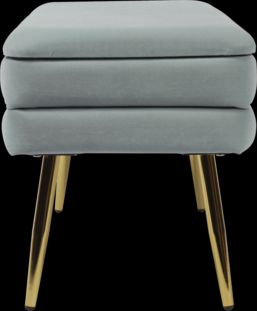 Eauclair Blue Storage Bench - Thumbnail - Image 5