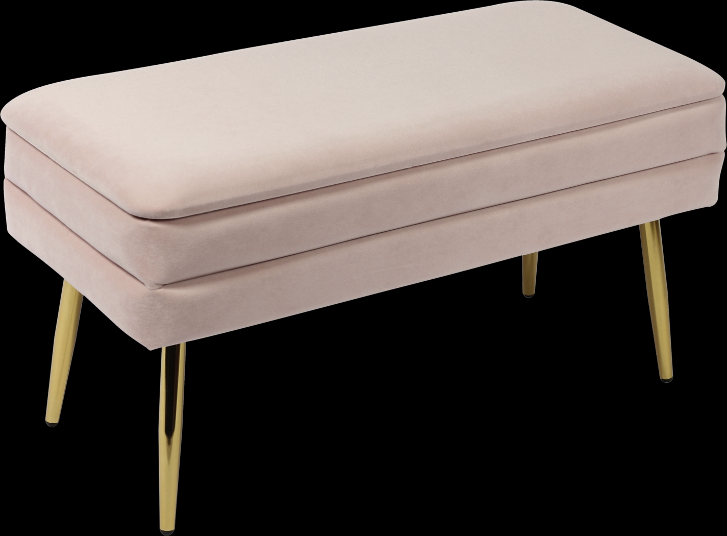 Eauclair Blush Storage Bench - Thumbnail - Image 1