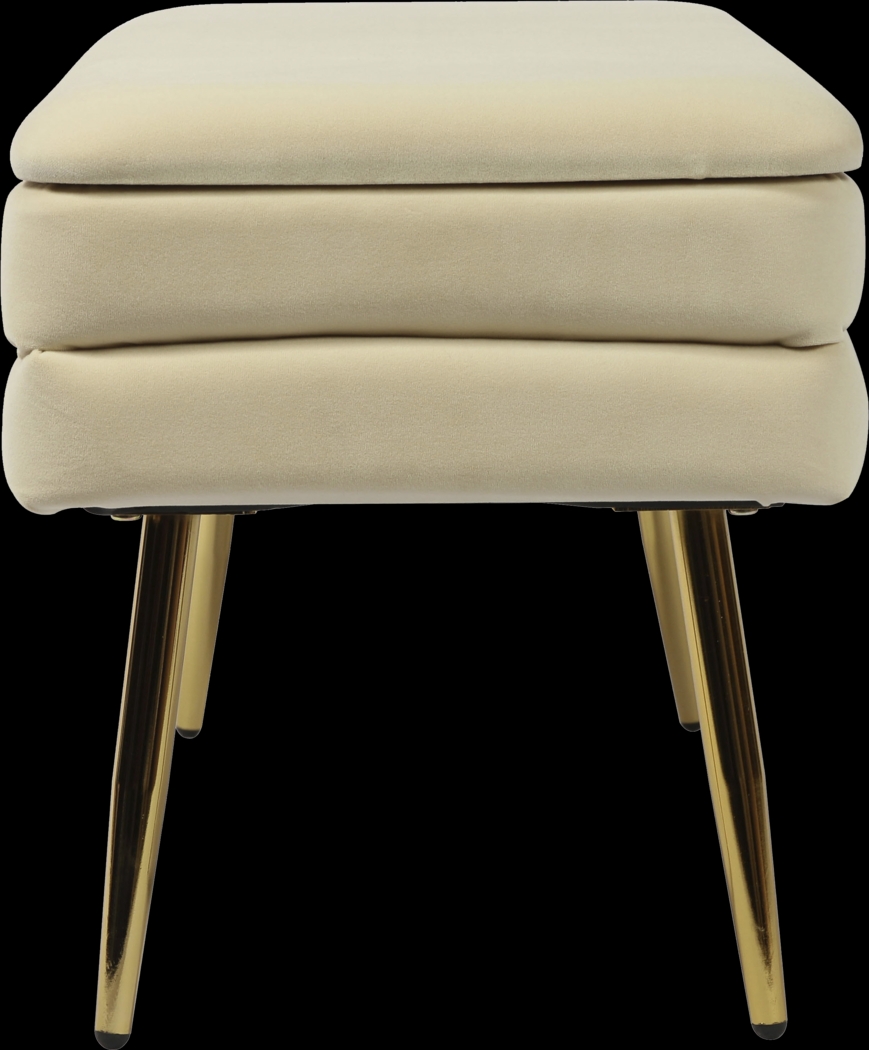 Eauclair Cream Storage Bench - Thumbnail - Image 5