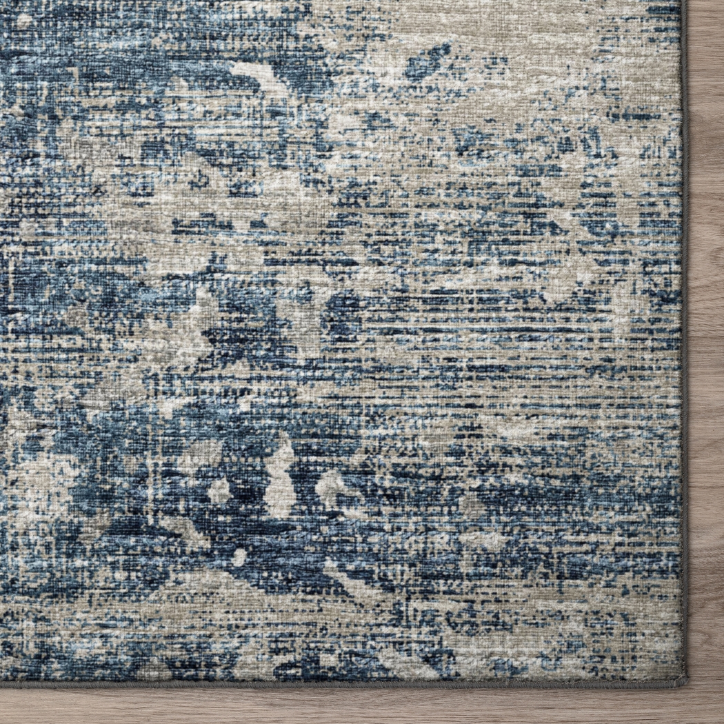 Eaverson Blue 5' x 8' Rug - Thumbnail - Image 2