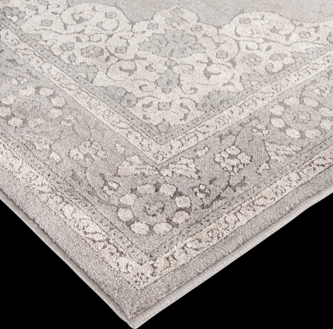 Ebany Gray 7'10 x 10'10 Rug - Thumbnail - Image 2