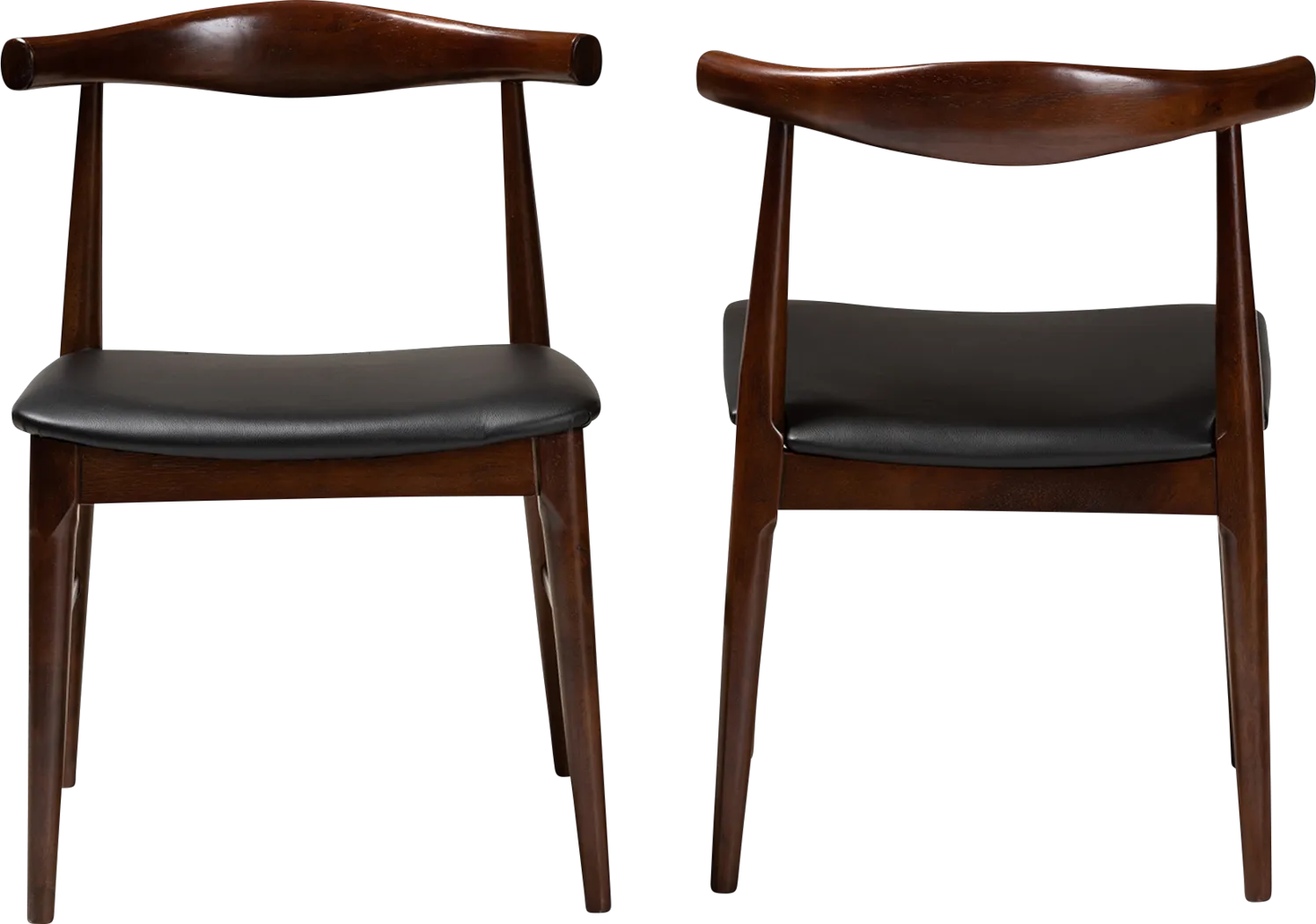 Eberhart Black Side Chair, Set of 2 - Thumbnail - Image 4