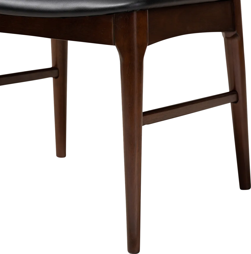 Eberhart Black Side Chair, Set of 2 - Thumbnail - Image 6