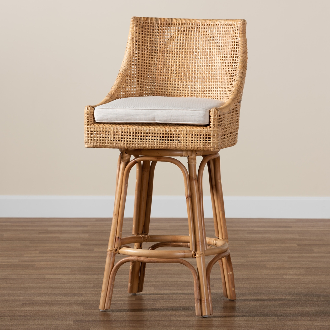 Eccles Brown Barstool - Thumbnail - Image 3