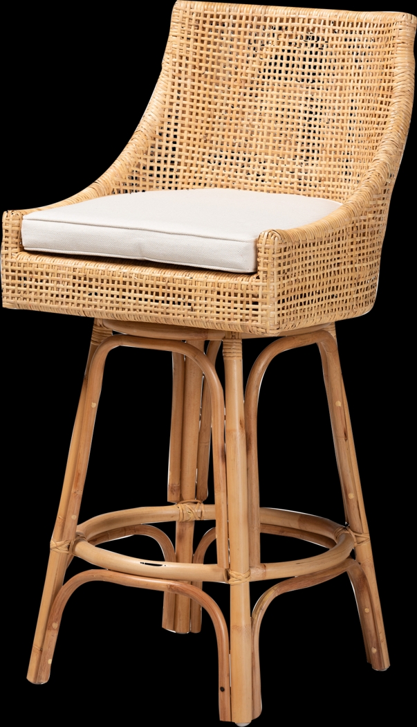Eccles Brown Barstool - Thumbnail - Image 1