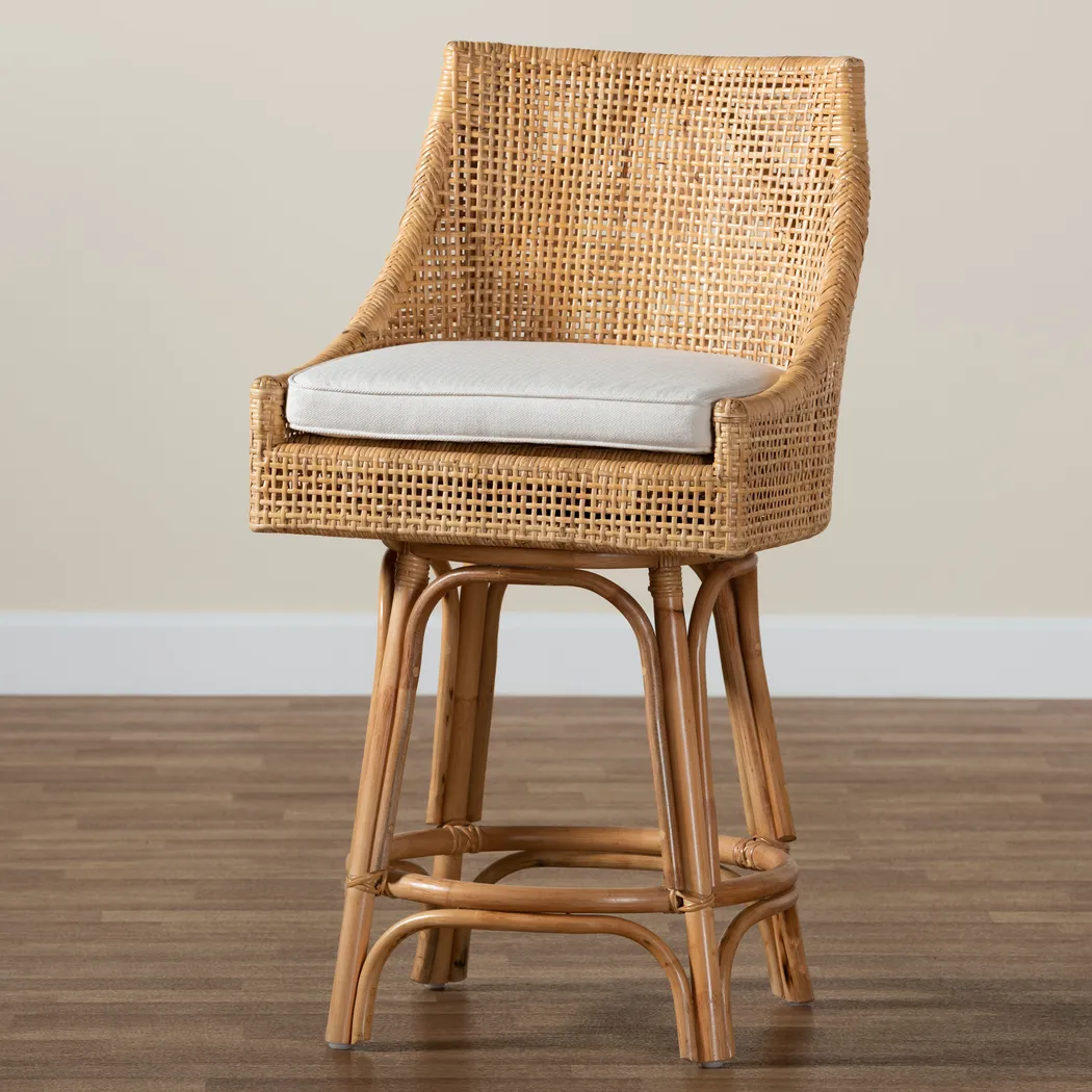 Eccles Brown Counter Stool - Thumbnail - Image 3