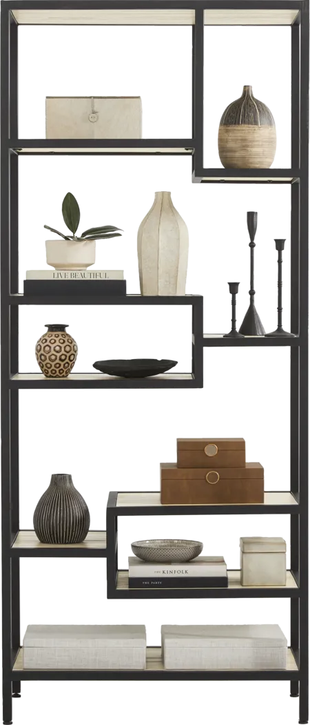 Echelon Black Bookcase - Image 2