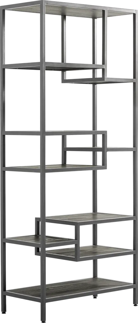 Echelon Gray Bookcase - Image 3