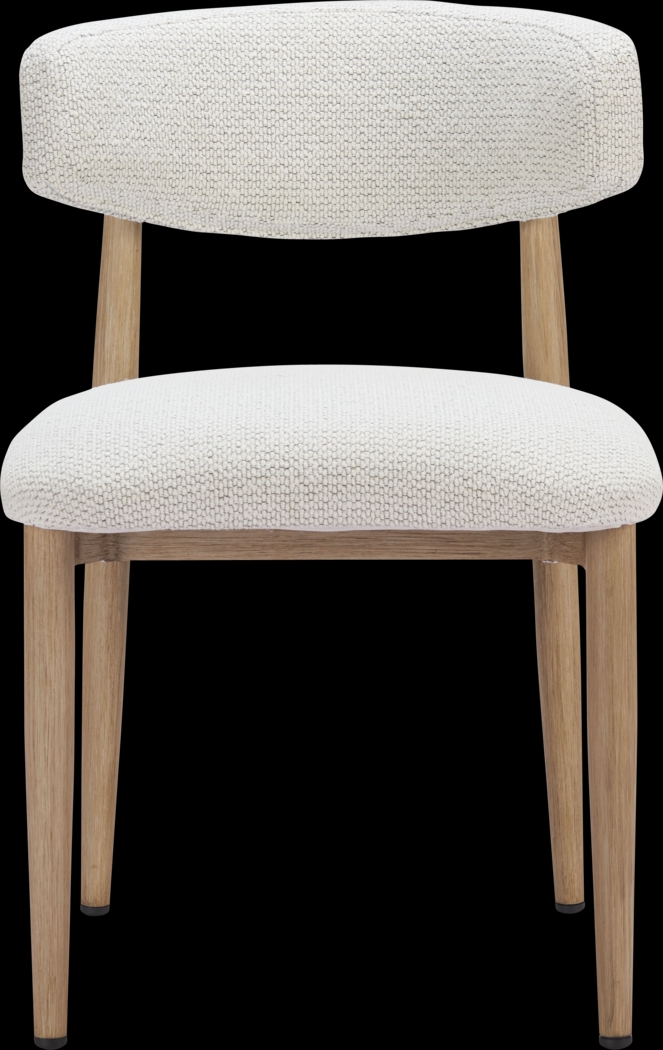 Echemellia White Dining Chair - Thumbnail - Image 5