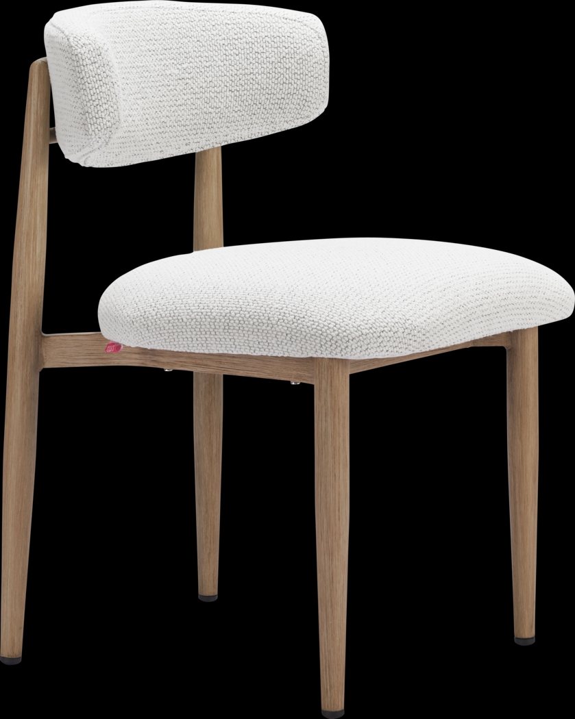 Echemellia White Dining Chair - Thumbnail - Image 1