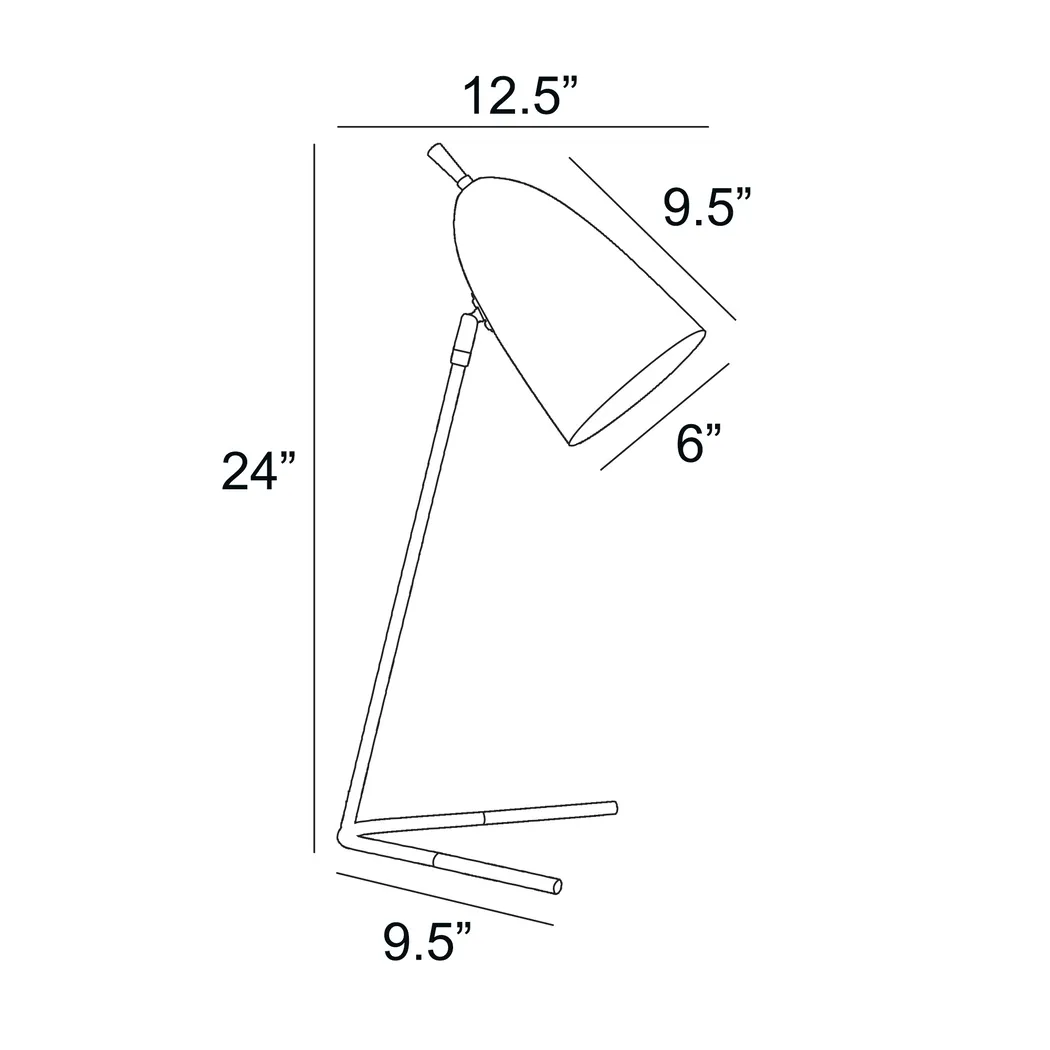 Echo Cay Black Lamp - Thumbnail - Image 4