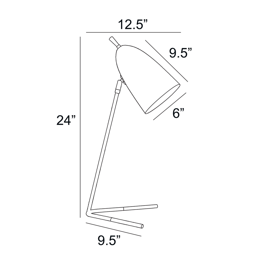 Echo Cay White Lamp - Thumbnail - Image 4
