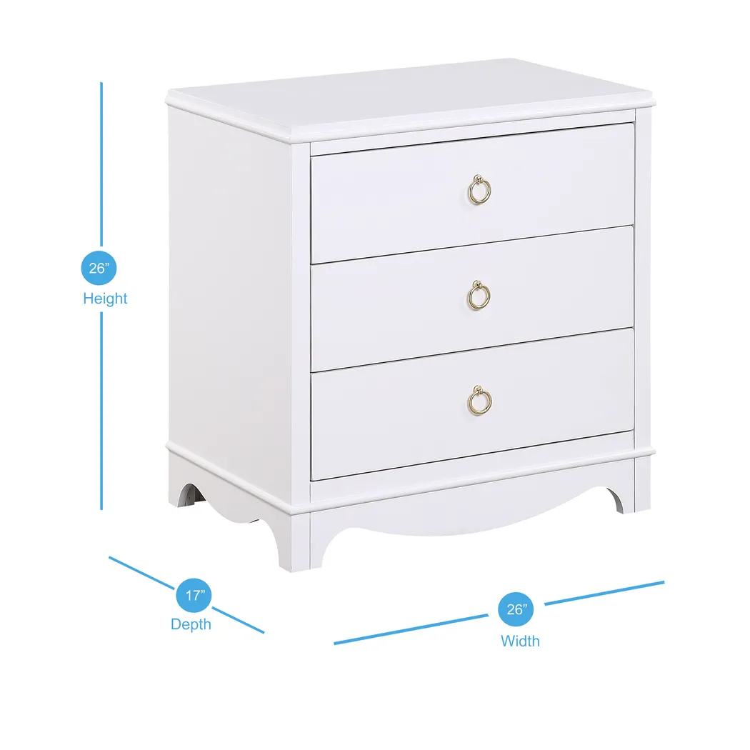 Echopines White End Table - Thumbnail - Image 10