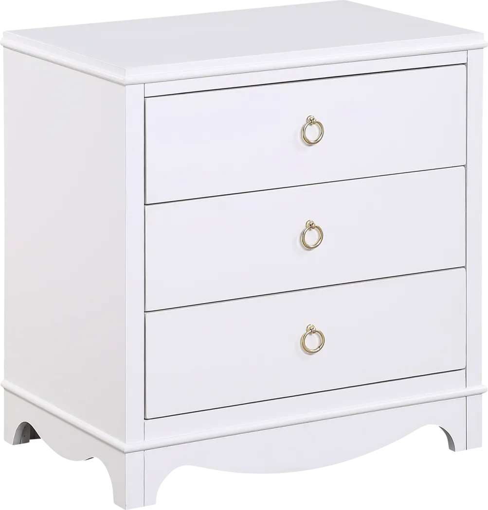 Echopines White End Table - Thumbnail - Image 1