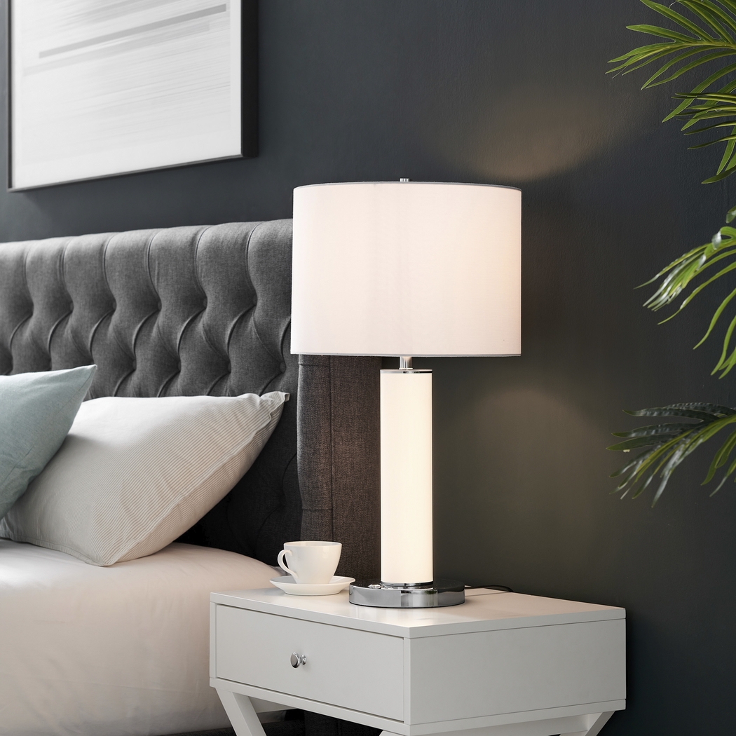 Eckles Loop White Lamp - Thumbnail - Image 2